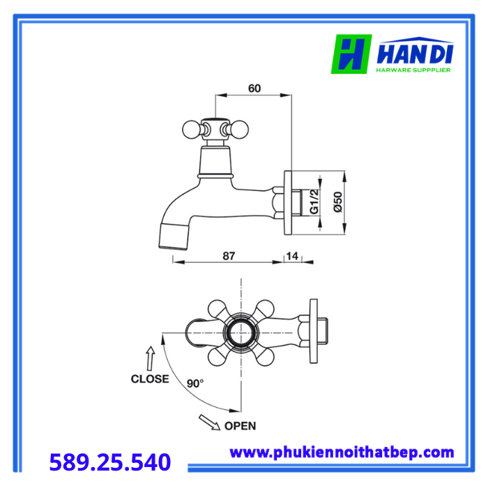Hafele 589.25.540