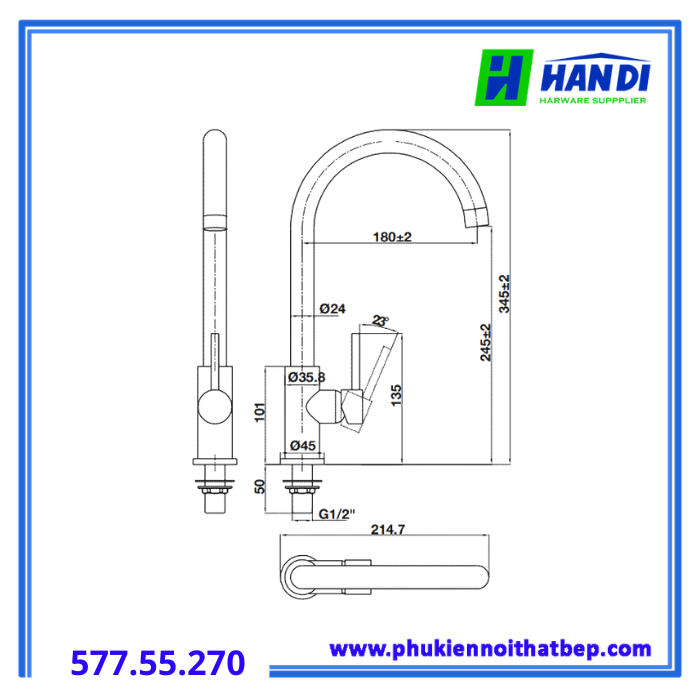 Hafele 577.55.270