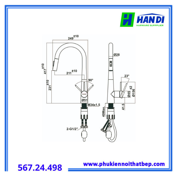 Hafele 567.24.498