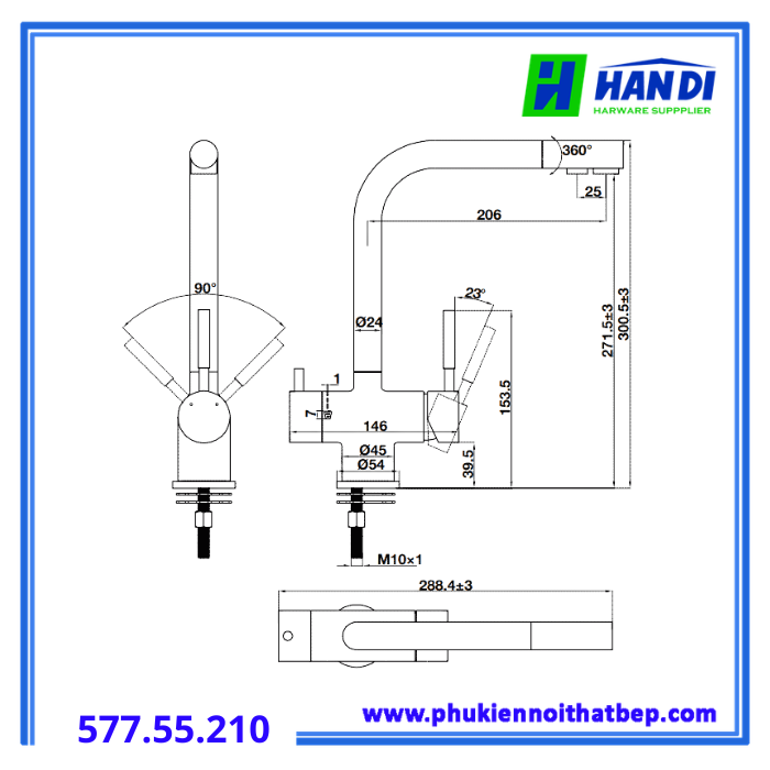 Hafele 577.55.210