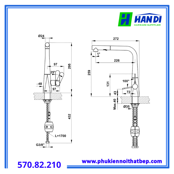 Hafele 570.82.210