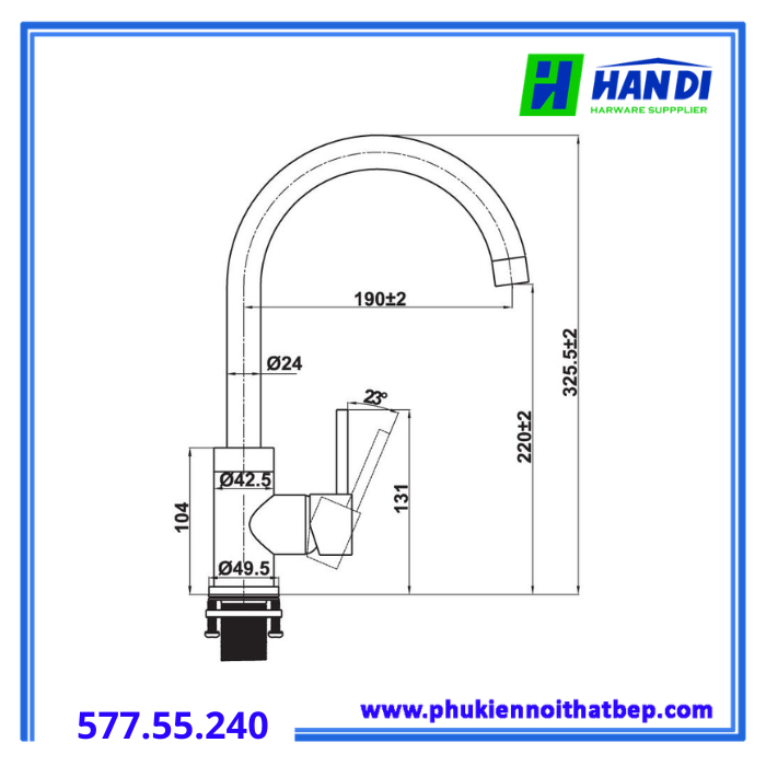 Hafele 577.55.240