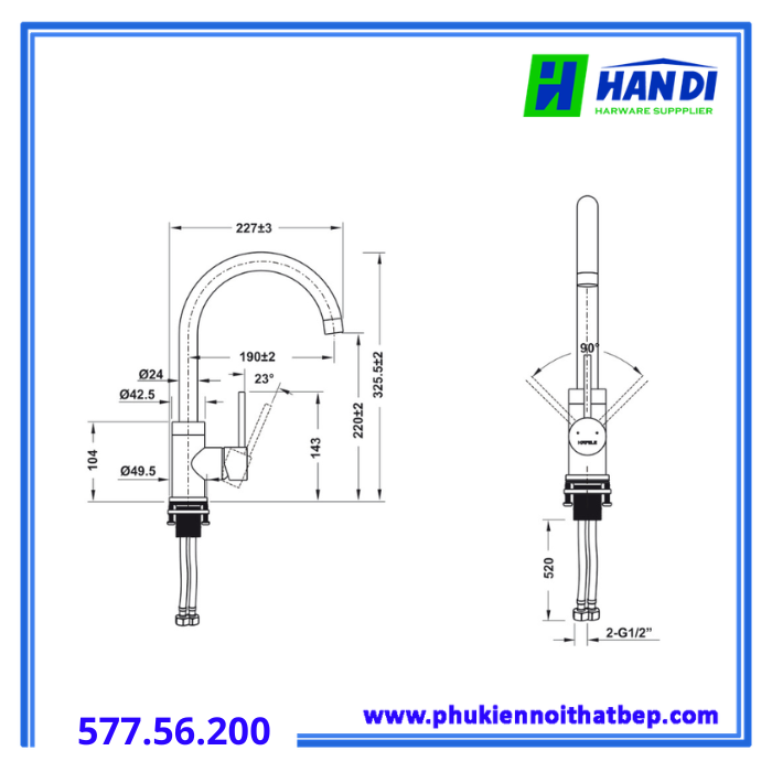 Hafele 577.56.200
