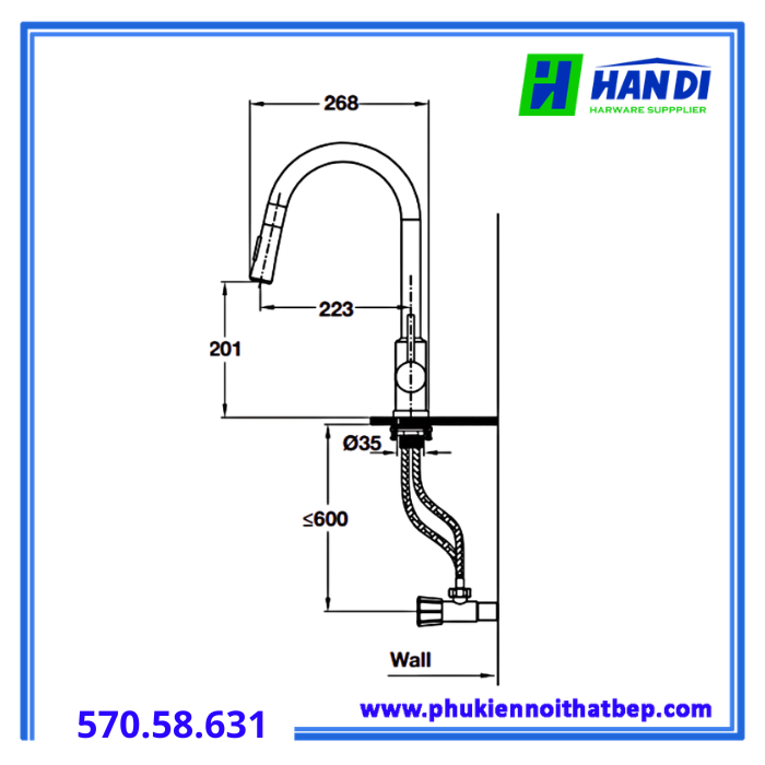 Hafele 570.58.631