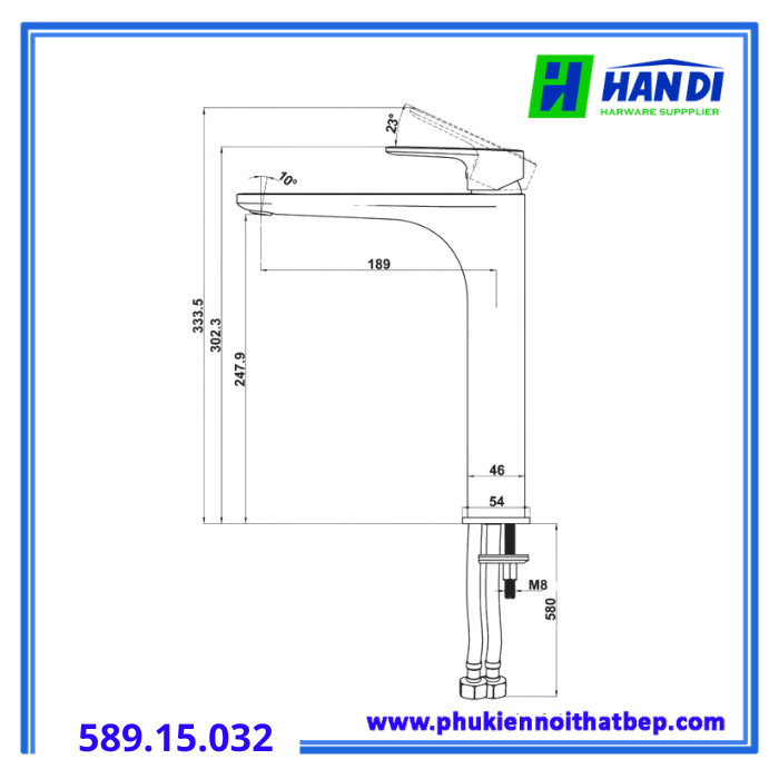 Hafele 589.15.032