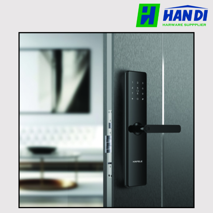 Khóa điện tử AL2402B màu đen HAFELE 912.20.692