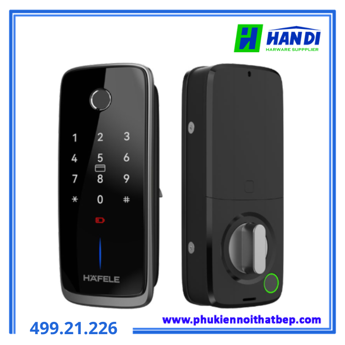 Khóa điện tử MR2501B màu đen HAFELE 499.21.226