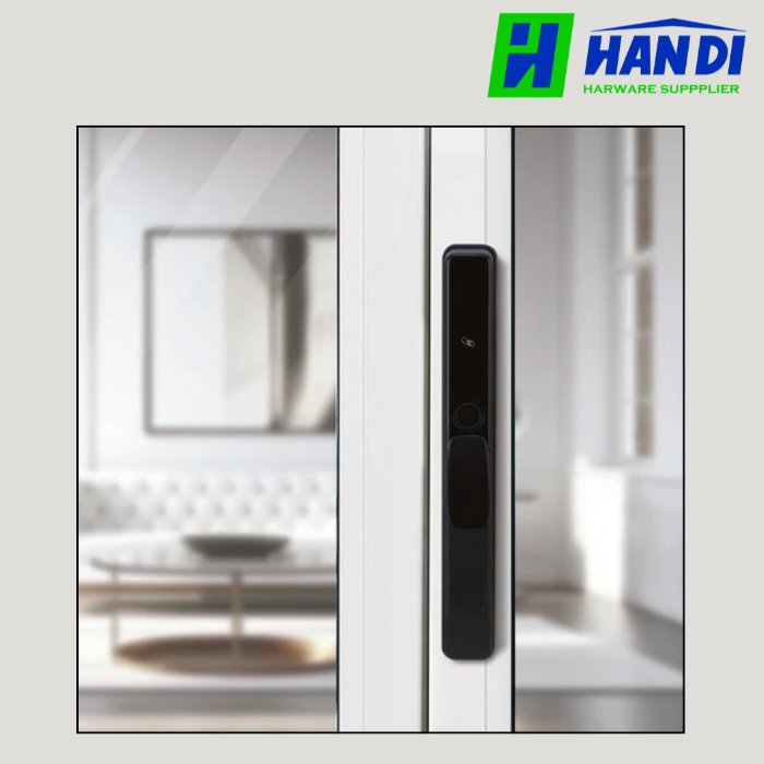 khóa điện tử cửa nhôm DL6600-SL HAFELE 912.20.144
