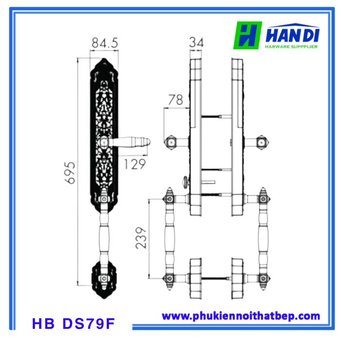 HB DS79F Gold