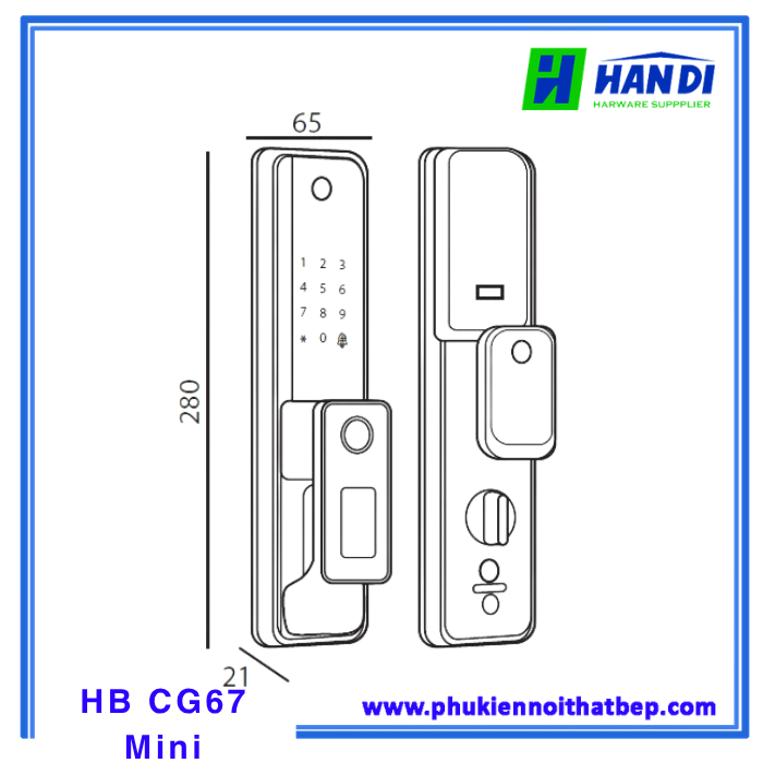 Hubert HB CG67 Mini