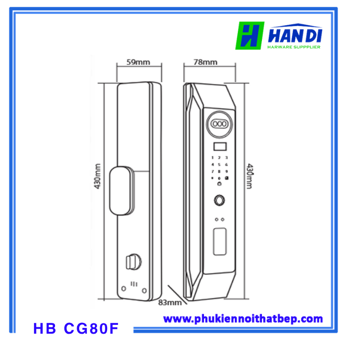 HB CG80F