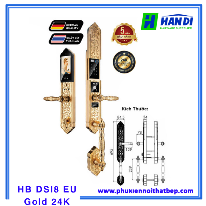 HB DSI8 EU GOLD 24K