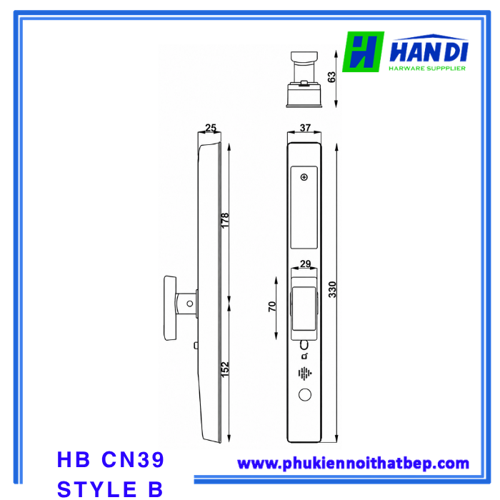 HB CN39 style b