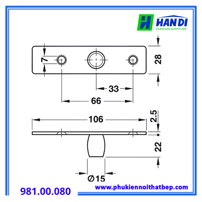 Hafele 981.00.080