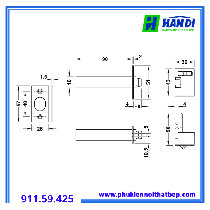 Hafele 911.59.425