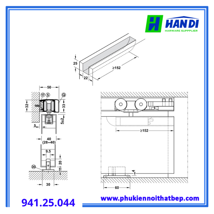 Hafele 940.82.255