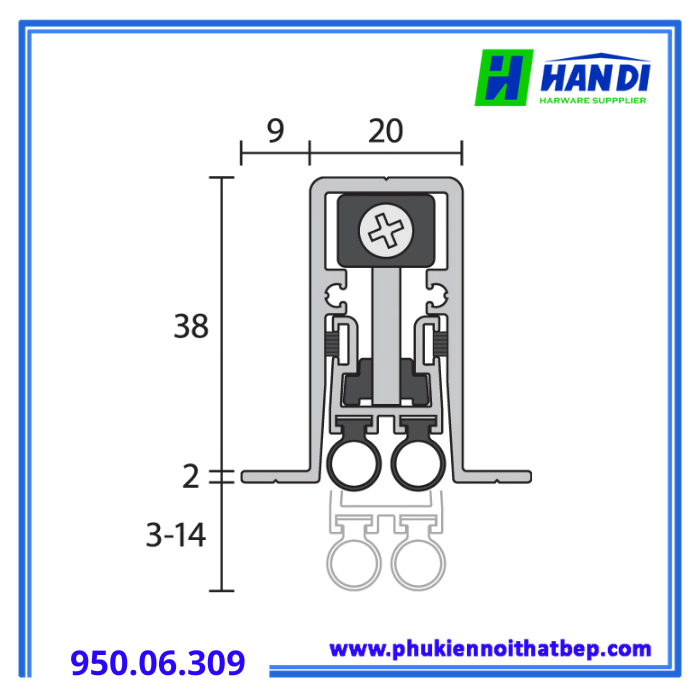 Hafele 950.06.309