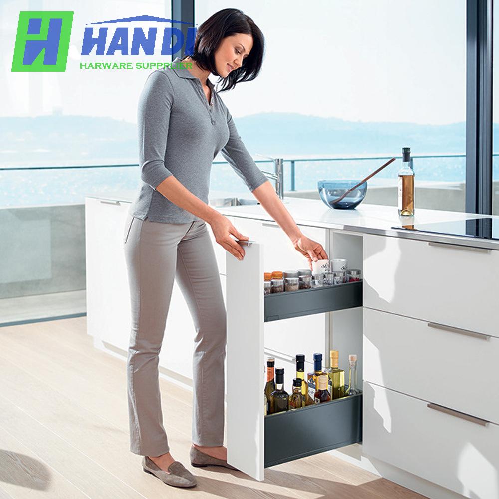 Giá chai lọ Blum SPACE TWIN LEGRABOX inox