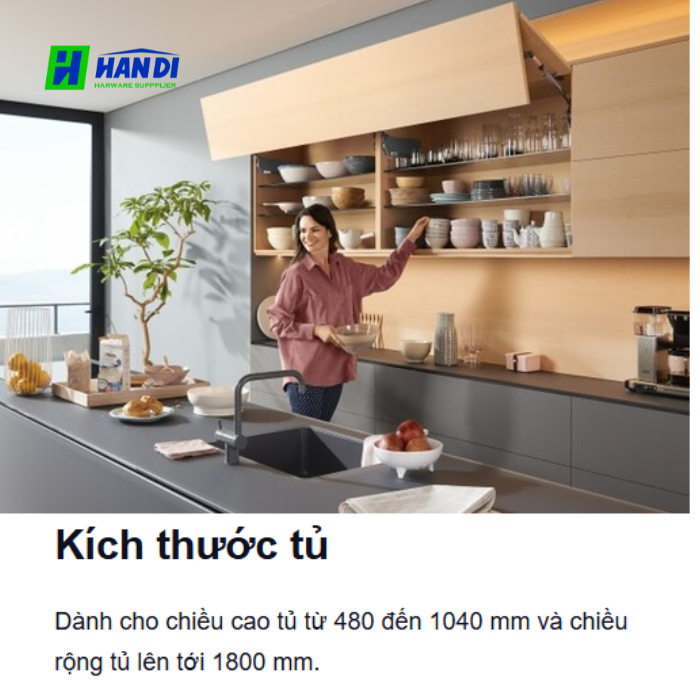 Bộ tay nâng BLUM AVENTOS HF TOP 22F1809.9117364