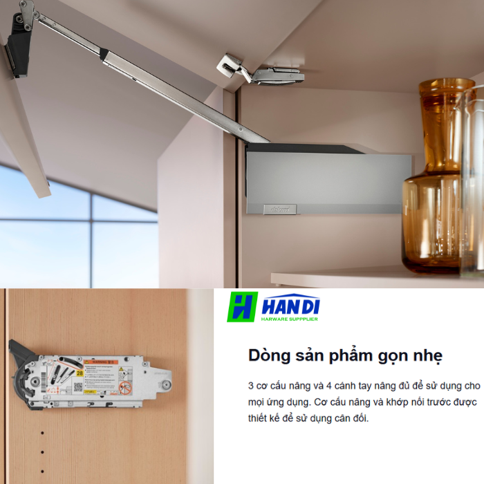 Bộ tay nâng BLUM AVENTOS HF TOP 22F1809.9117364