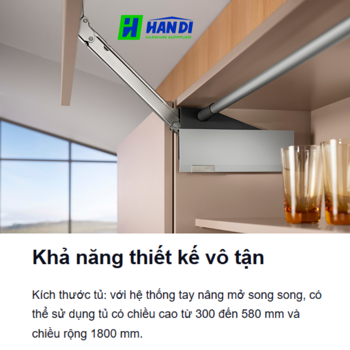 Bộ tay nâng Blum HL Top 22L1508 1141882