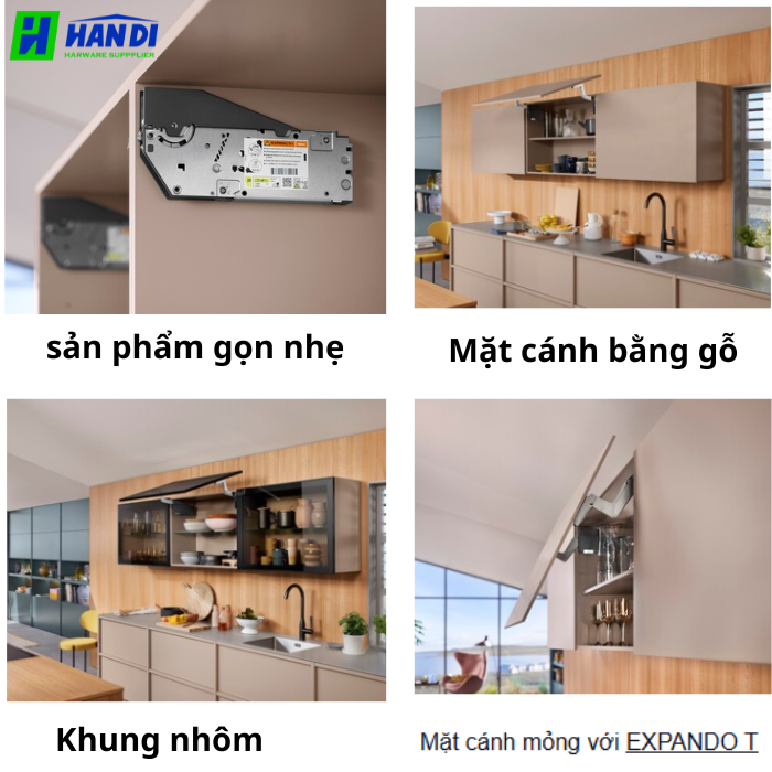 Bộ tay nâng Blum HS Top 22S1805 3917885