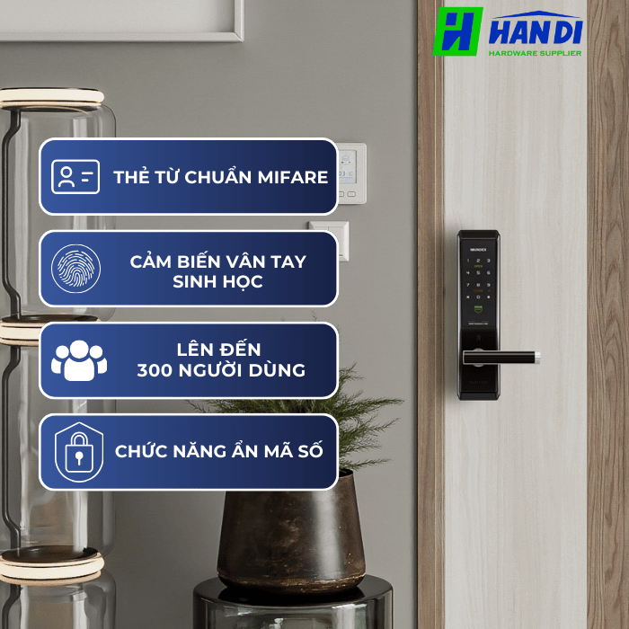 Khóa Điện Tử IMUNDEX 613.91.218