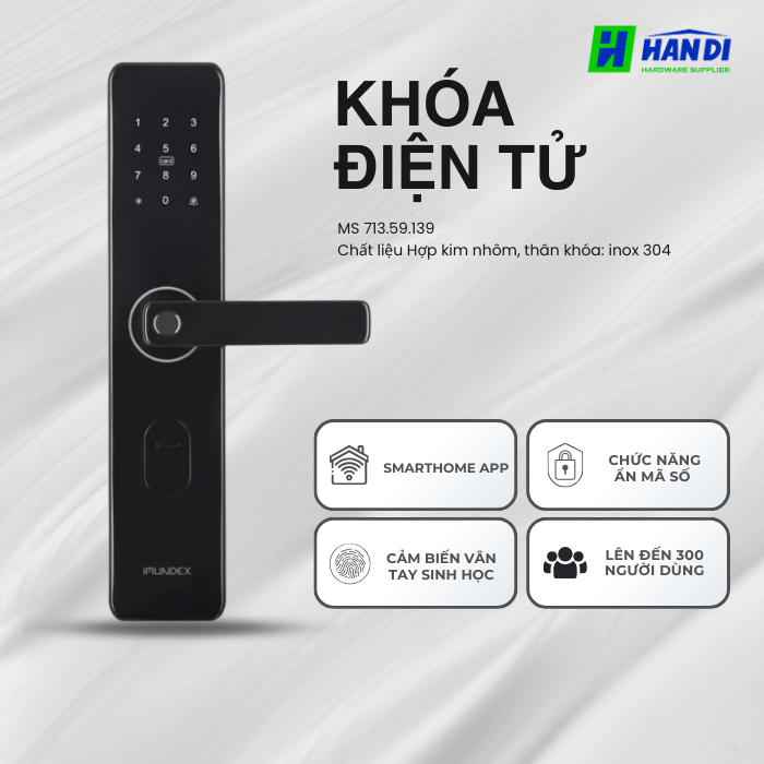 Khóa điện tử IMUNDEX 713.59.139