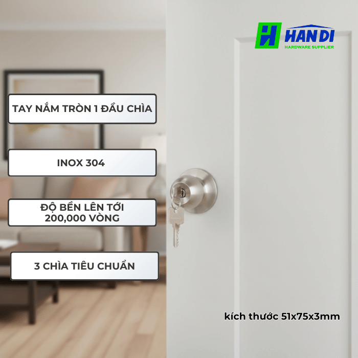 Tay nắm tròn IMUNDEX 704.16.500