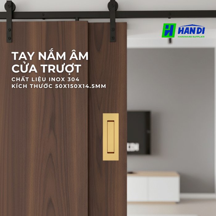 Tay nắm âm cửa IMUNDEX 709.18.170