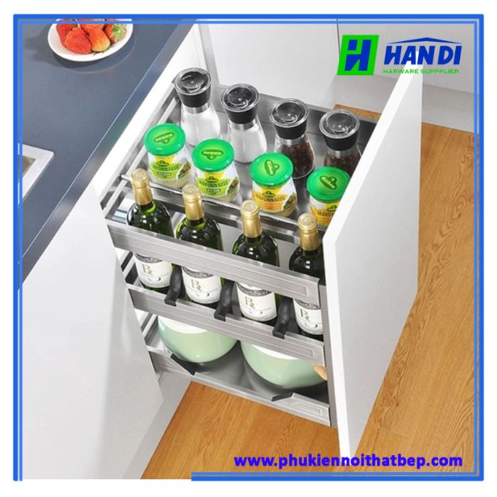 Giá để chai lọ gia vị Inox hộp BH-35C/40C