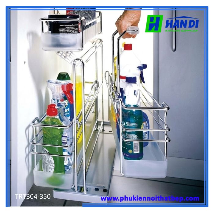 Giá đôi để chai lọ chất tẩy rửa TRT304-350