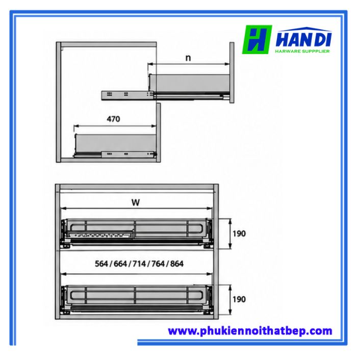 Giá xoong nồi nan tròn BT304