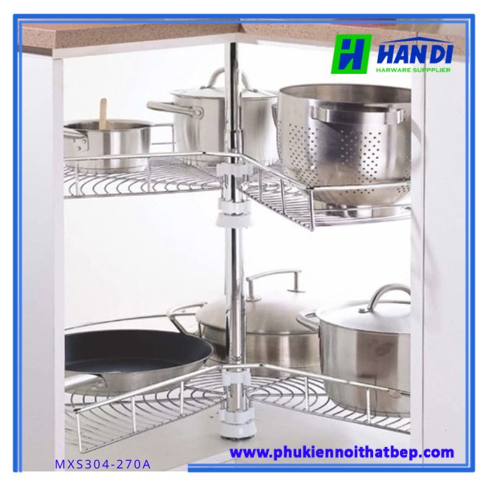 Mâm xoay góc 3/4 hình tròn MXS304-270A