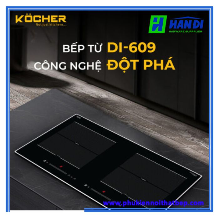 Bếp từ 2 vùng nấu KOCHER DI-609