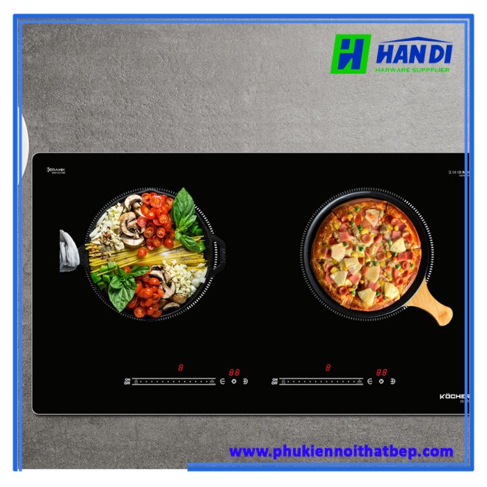 Bếp từ 2 vùng nấu KOCHER DI-616