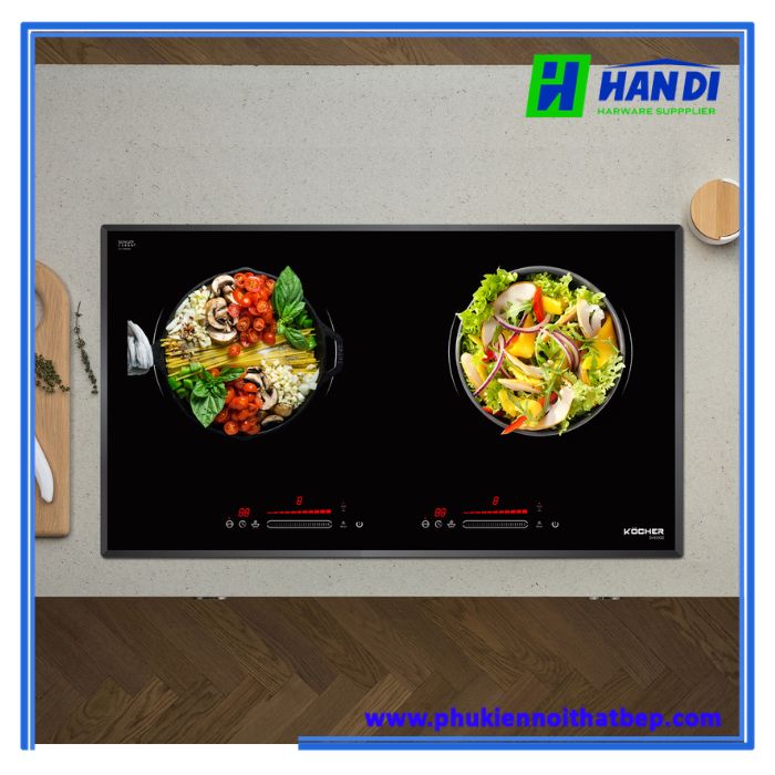 Bếp từ 2 vùng nấu KOCHER DI-833GE