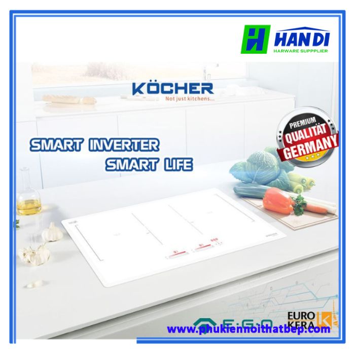 Bếp từ 2 vùng nấu KOCHER DIB4-888W