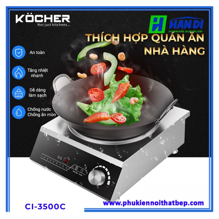 Bếp từ công nghiệp KOCHER CI-3500C