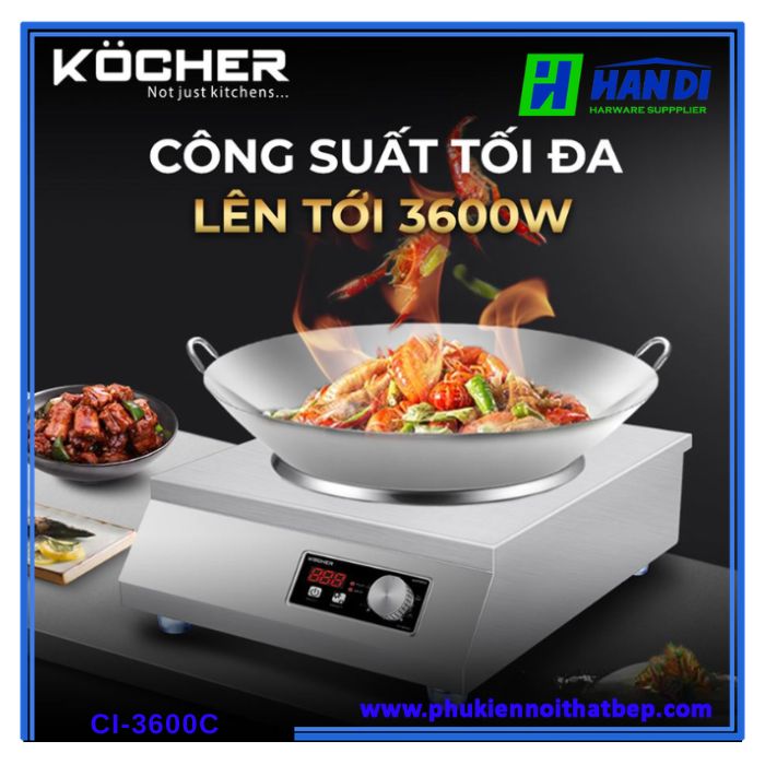 Bếp từ công nghiệp KOCHER CI-3600C