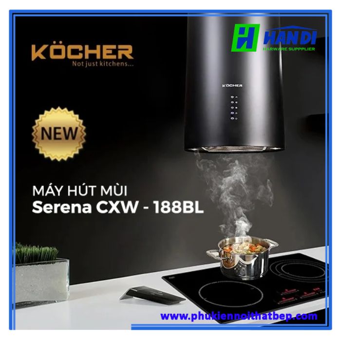 Máy hút mùi KOCHER SERENA CXW-188BL