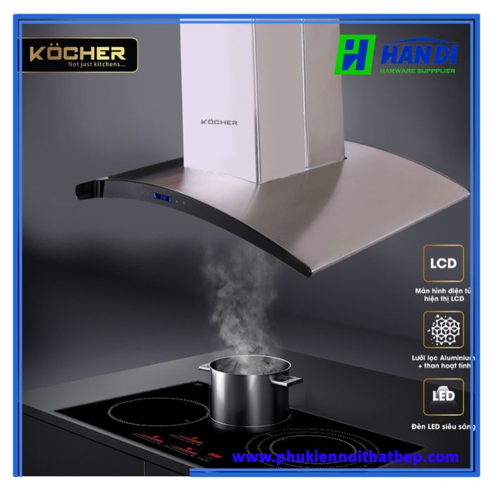 Máy hút mùi KOCHER SERENA CXW-188CRV