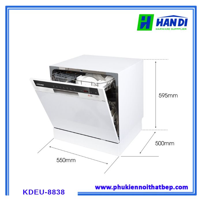 Máy rửa bát KOCHER KDEU-8838