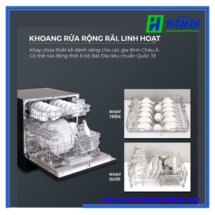 Máy rửa bát KOCHER KDEU-8839