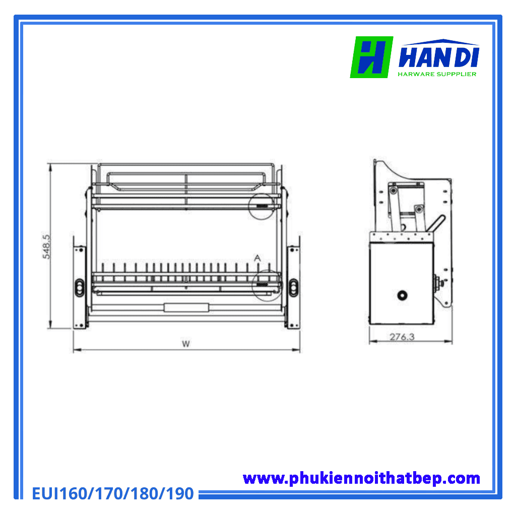 Giá bát di động Eurogold