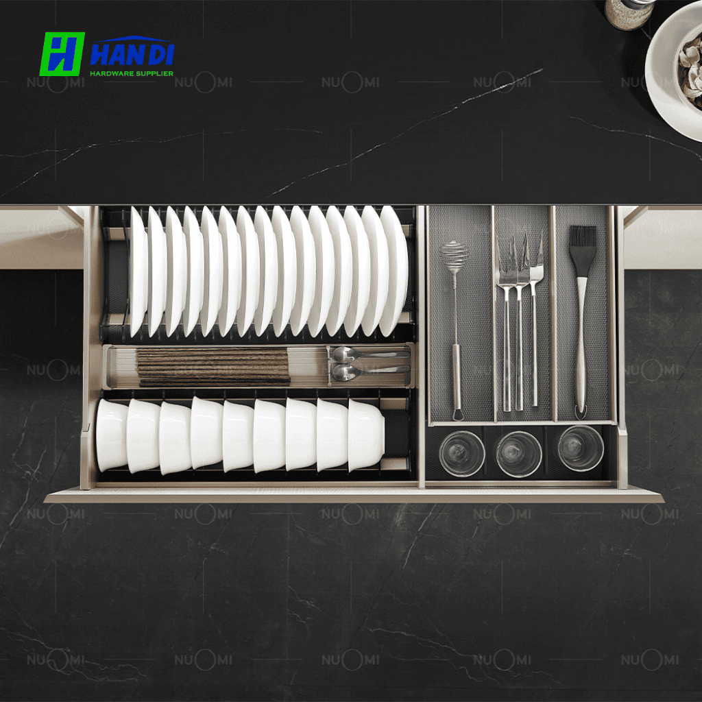 Giá bát đĩa hộp nhôm Anode cao cấp Eurogolde