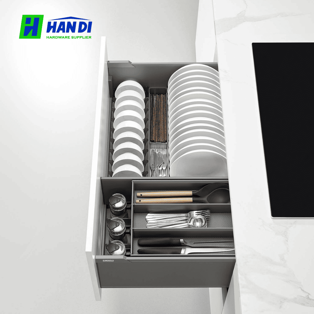 Giá bát đĩa hộp nhôm Anode cao cấp Eurogold