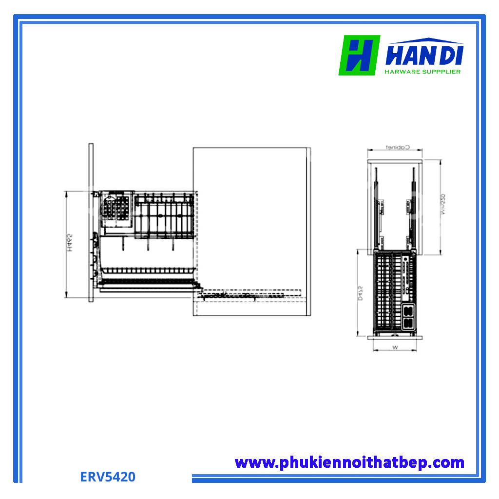 Giá dao thớt Inox 304 Eurogold ERV5420, ERV5425, ERV5430, ERV5435...