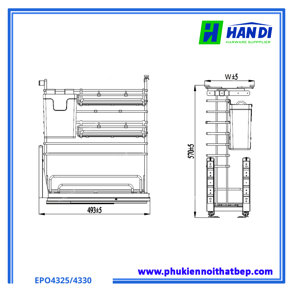 Giá dao thớt Eurogold 