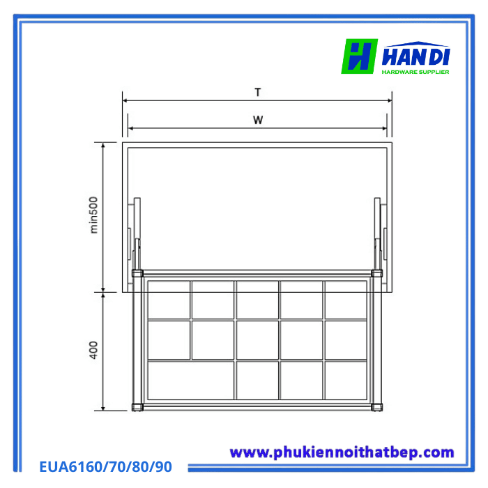 Giá để đồ trang sức Eurogold EUA6160